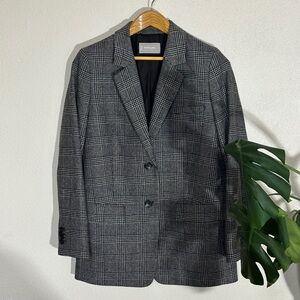 Everlane Gray Glen Plaid Women's Blazer